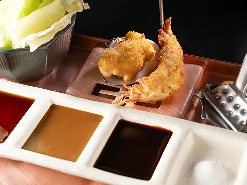 特選セットの串(名物入り)